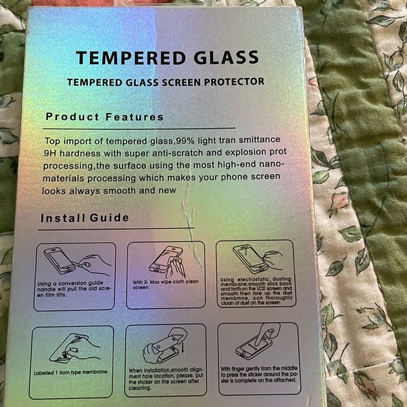 iPhone 13 pro max full cover 9H curved privacy glass class screen protector - Picture 3 of 8